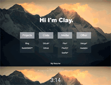 Tablet Screenshot of clayshieh.com